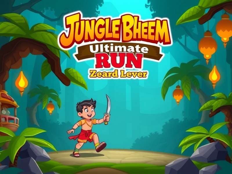Jungle Bheem Ultimate Run Game Cover