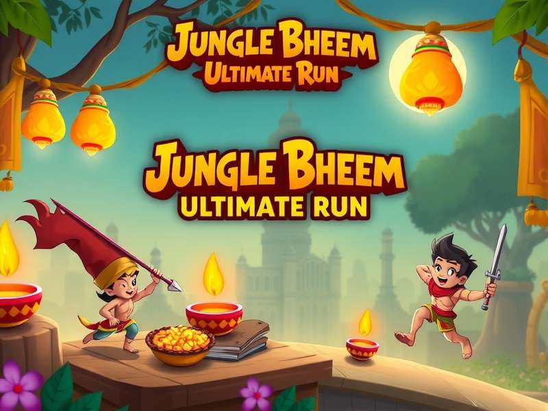 Jungle Bheem Ultimate Run Multiplayer Concept